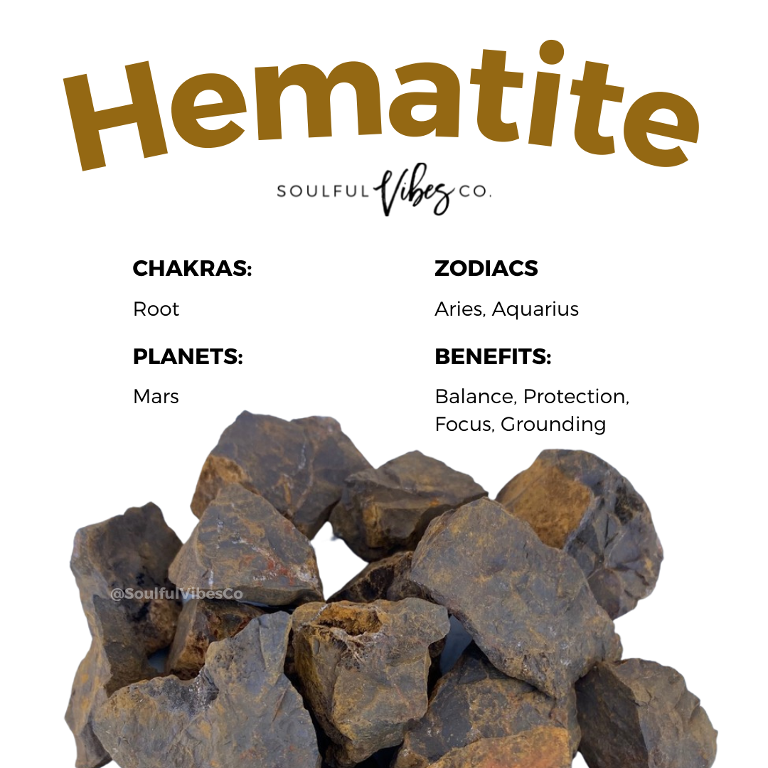 Tumbled Hematite - Soulfulvibesco