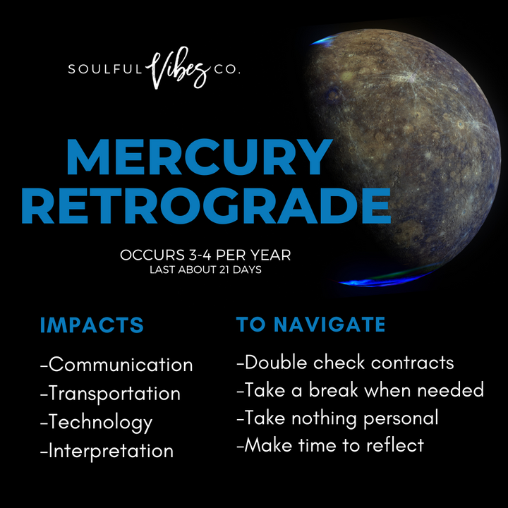 Mercury Retrograde Survival Crystal Set - Soulfulvibesco