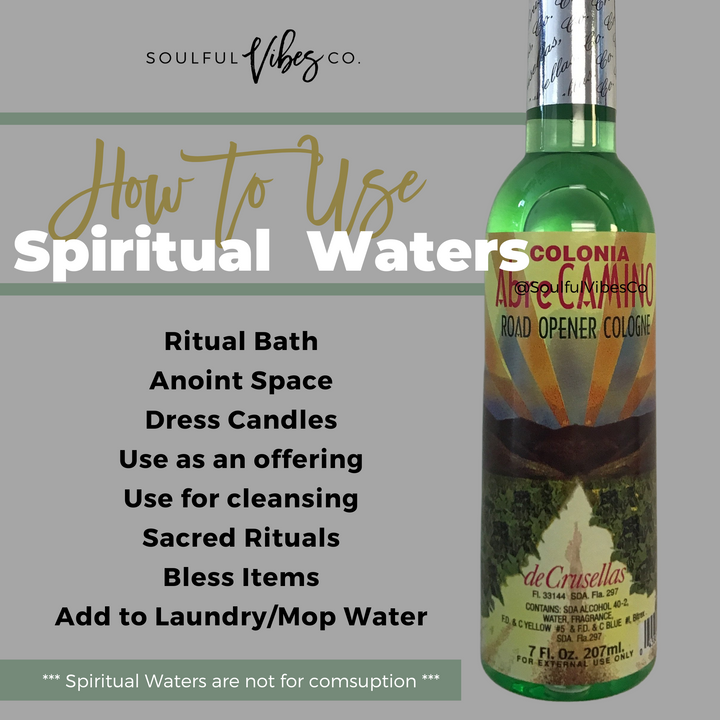 Road Opener Spiritual Water - Soulfulvibesco