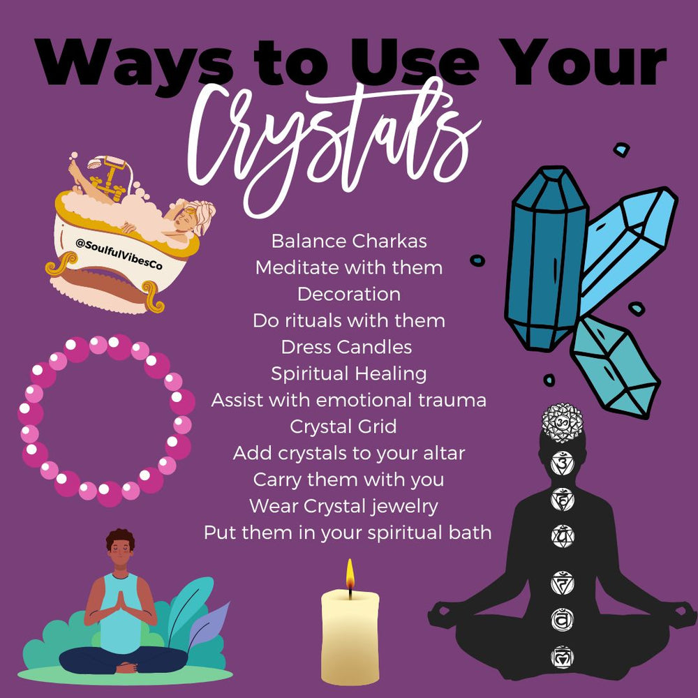 7 Chakra Crystal Set - Soulfulvibesco