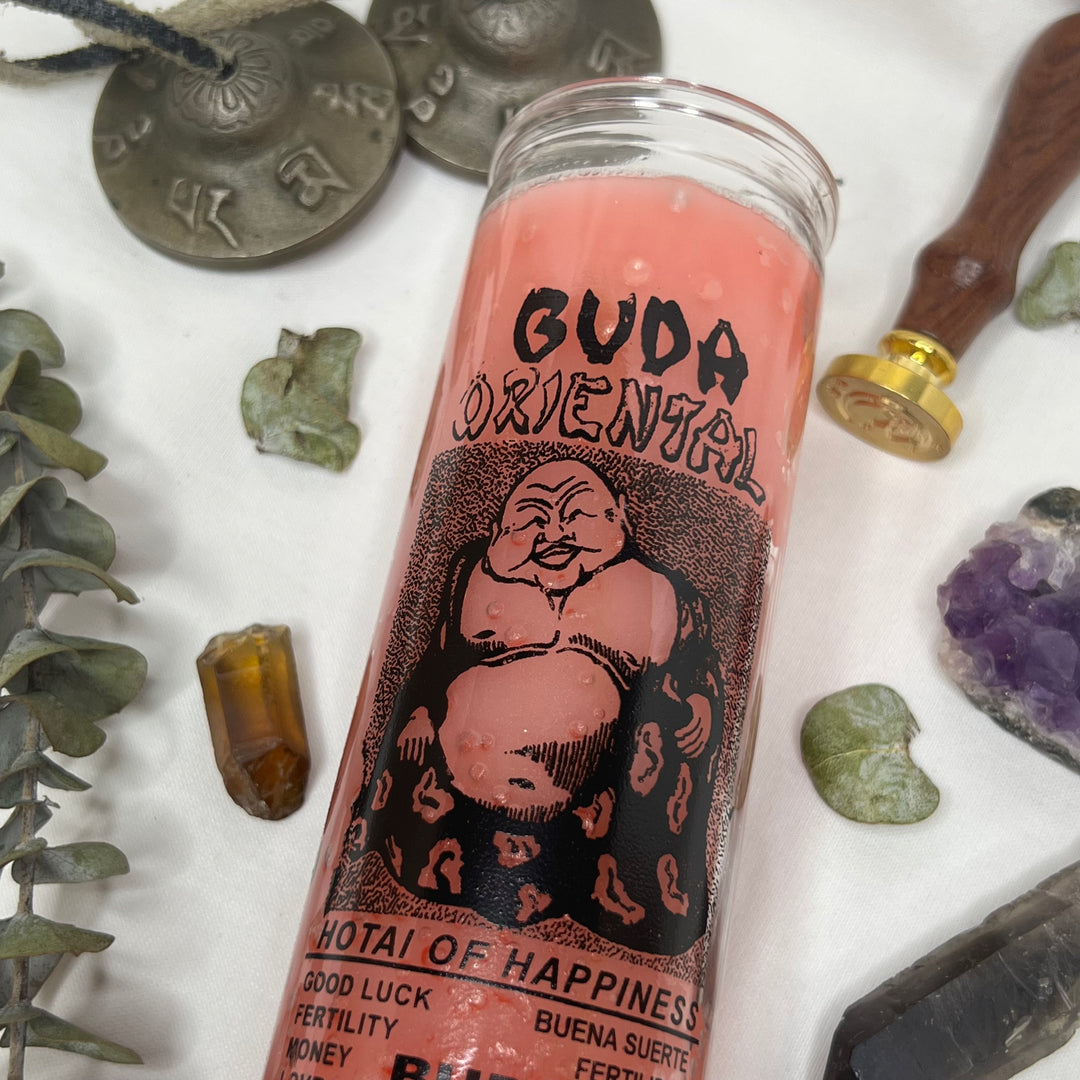 Buddha Glass Candle - Soulfulvibesco